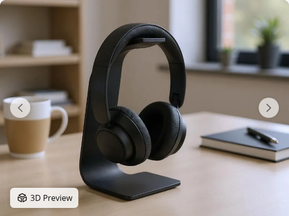 Soporte de escritorio para auriculares