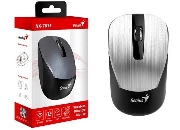 Mouse Genius Nx-7015 Sensor Blue Eye 1200dpi 2.4ghz Gris Inalambrico