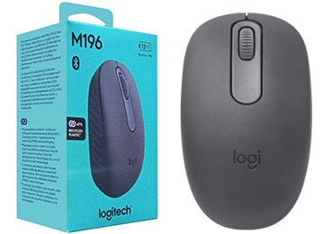Mouse Logitech M196 Usa 1 Pila Aa Bluetooth Negro