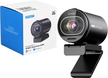 Webcam Emeet S600 4k 60fps Usb Autofoco Doble Microfono