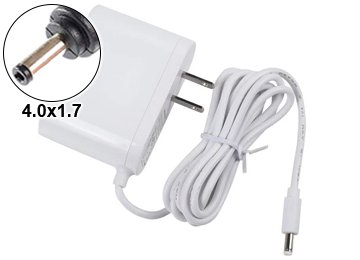 Cargador 12v 1.25a 4.0x1.7mm Amazon Dot 15w Incluye Adaptador Patas Cruzadas