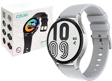 Smartwatch Colmi I28 Ultra Cardiaco Sueno Oxigeno En Sangre Saturacion Presion Arterial Contesta Llamadas Bateria 260mah Ip68 Bluetooth 5.3 466x466 1.43 Pulgadas Plateado
